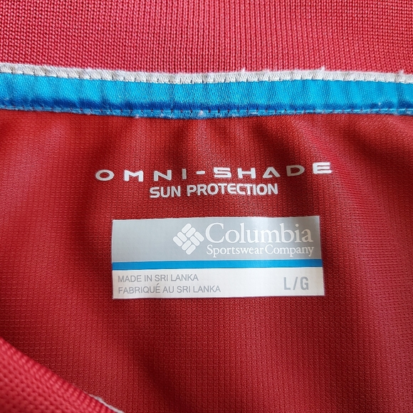 Columbia Omni Shade Mens Golf Athletic Polo Short Sleeve Shirt, Large - Picture 4 of 8